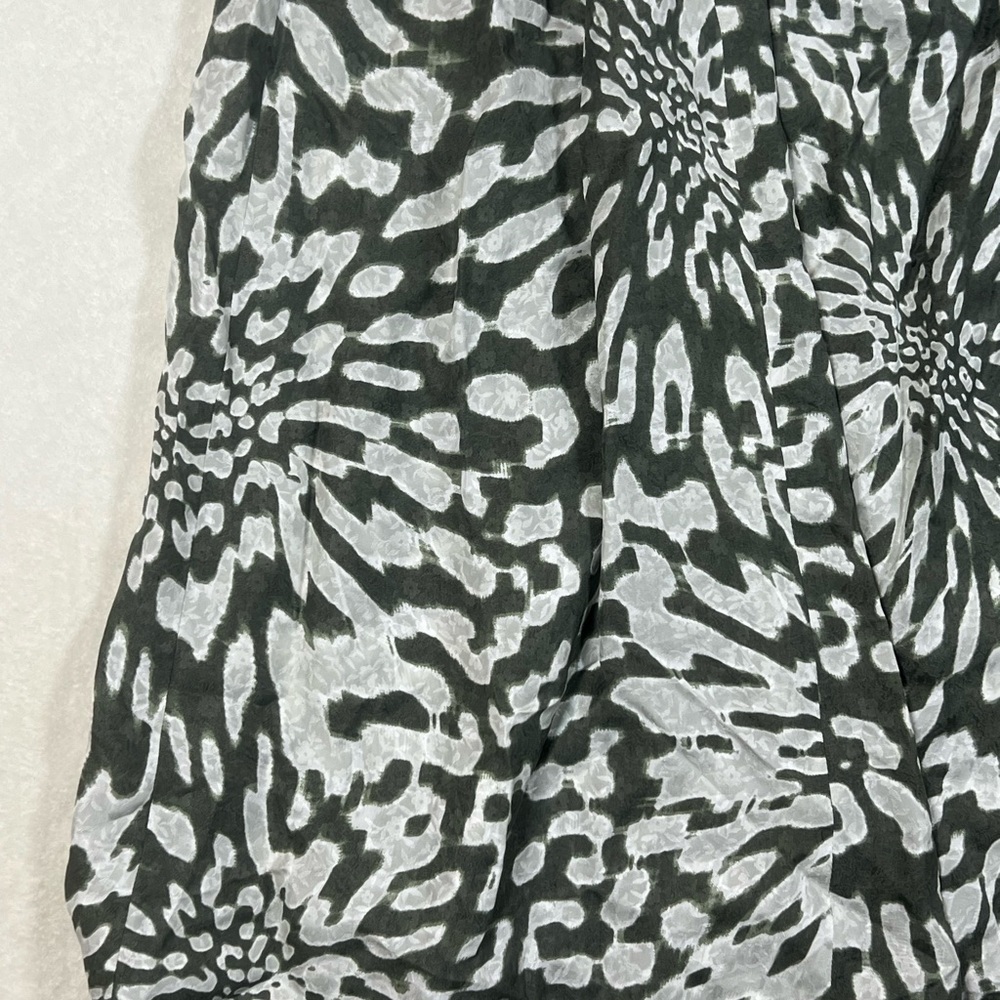 NWT ROHE Frames Yan TDSilk Tie Dye Maxi Dress Size 38 Flowy Paisley Floral Chic - Picture 3 of 10